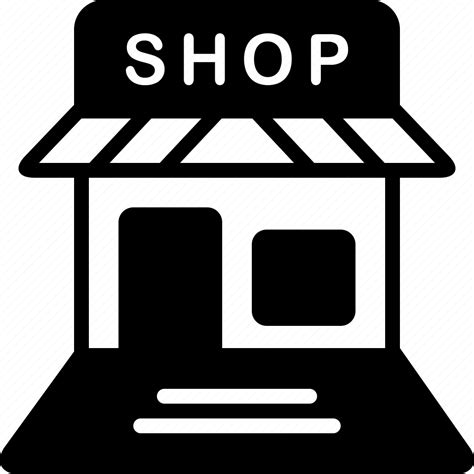 retail shop store icon   iconfinder