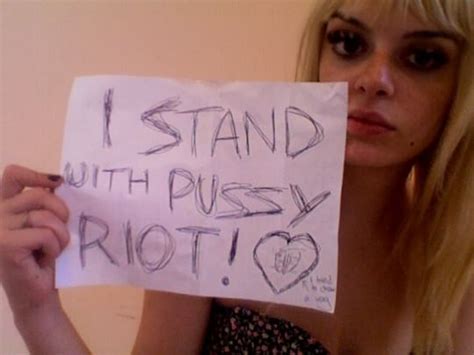 rookie we stand with pussy riot