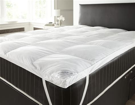 goose feather   mattress topper double amazoncouk sports