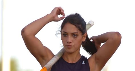 sexy pole vaulter allison stokke takes viewers over the bar ny daily news