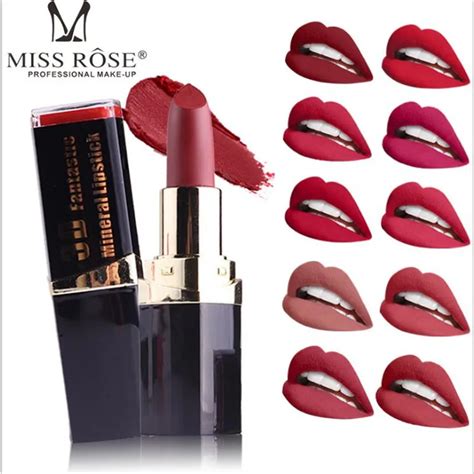 24 colors optional sex lips matte moisturizing lipstick makeup