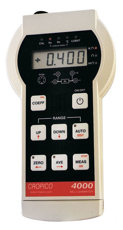 millimicro ohm meters grainger industrial supply