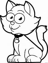 Cat Coloring Cartoon Pages Printable Cute Drawing Print Scooby Doo Colouring Kids Color Cats Sheets Book Coloringbay Nice Getcolorings Animal sketch template