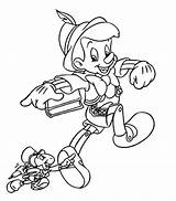Pinocchio Colorare Da Cricket Coloring Bambini Jiminy Pages Printable Gif Color sketch template