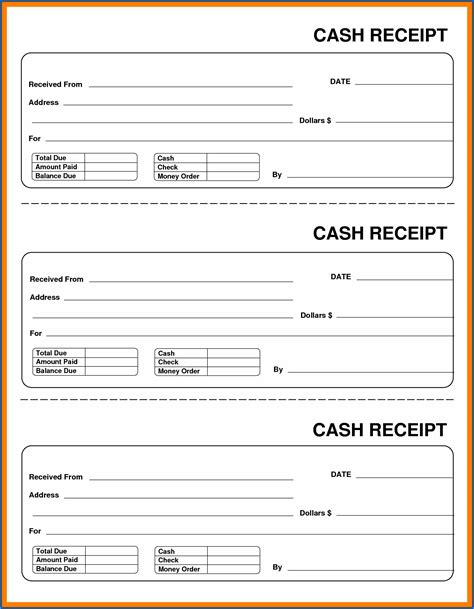 access receipt template fabulous receipt forms