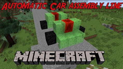 how to make working car in minecraft no mods youtube