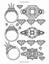 Jewels Template sketch template