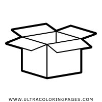 cardboard box coloring page ultra coloring pages
