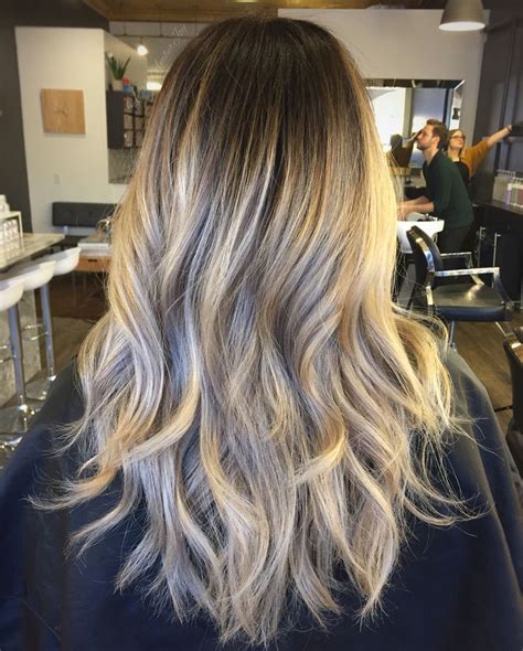 Rooty Pearl Blonde Ombré Ombre Ashblonde Balayage