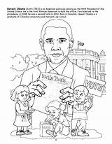 Coloring African American History Pages Printable Obama Michelle Barack Presidents Book Leaders Books Sheets Color Getcolorings Getdrawings Americans Sheet Adult sketch template