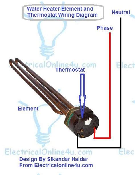wiring electric water heater