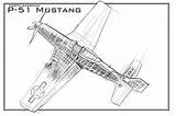 P51 Sketches Cutaway Section Cross Preliminary sketch template
