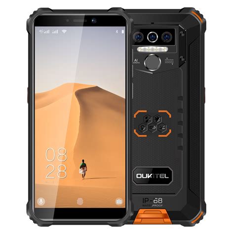 oukitel wp mah ip shockproof rugged smartphone android comparison