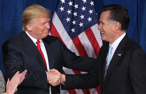 trump calls romney ‘a great man but works to undermine him and block