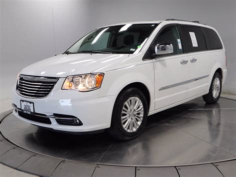 pre owned  chrysler town country limited fwd mini van passenger