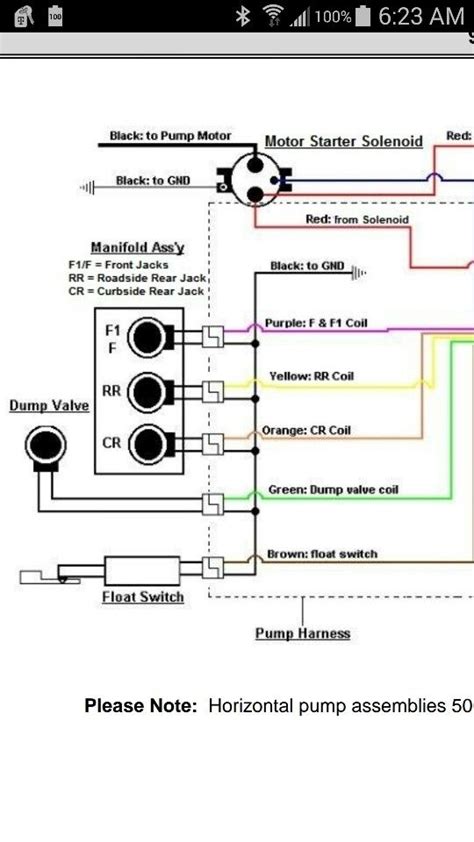 power gear leveling system wiring diagram