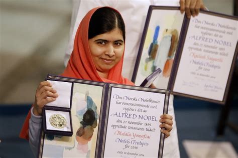 malala yousafzai receives nobel peace prize birmingham post