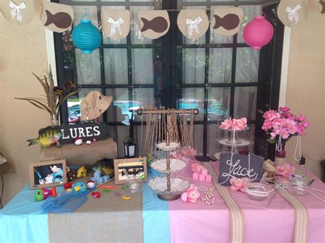Pin By Amy Hunkapiller On Lures Or Lace Gender Reveal Decorations