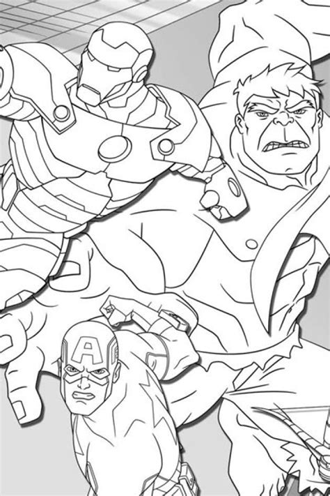 avengers coloring pages   print