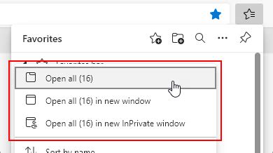 show favorites bar  microsoft edge tutorial pics
