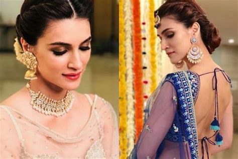kriti sanon s traditional outing will leave you pinning