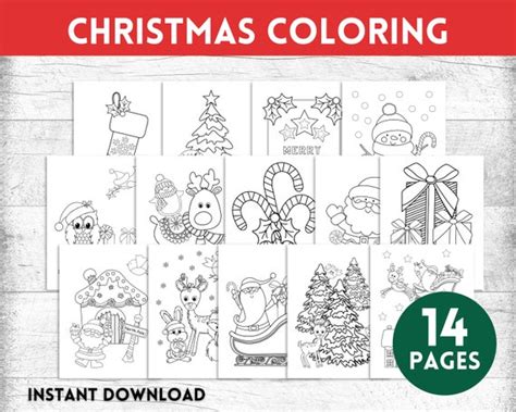 christmas coloring pages mom wife busy life