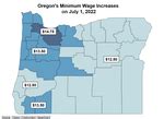 oregons minimum wage set  increase july  opb
