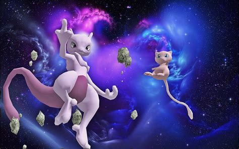 Mew And Mewtwo By Calibur222 On Deviantart