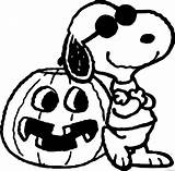 Snoopy Coloring4free Woodstock Wecoloringpage sketch template