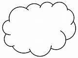 Cloud Drawing Line Cliparts Clipart Favorites Add sketch template