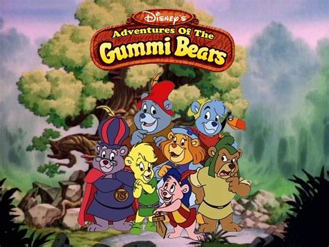 gummi bears bouncing