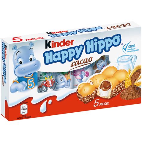 ferrero kinder happy hippo cacao