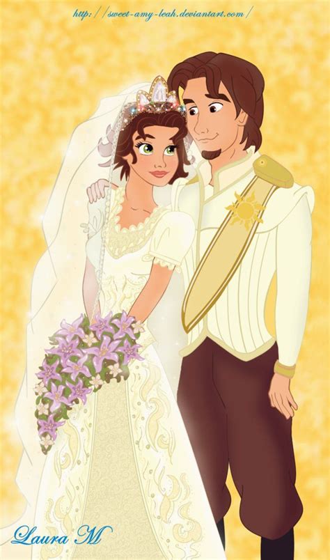 Rapunzel And Flynn Rider S Wedding Day Tangled Wedding