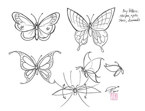 draw butterfly wings  diana huang  deviantart