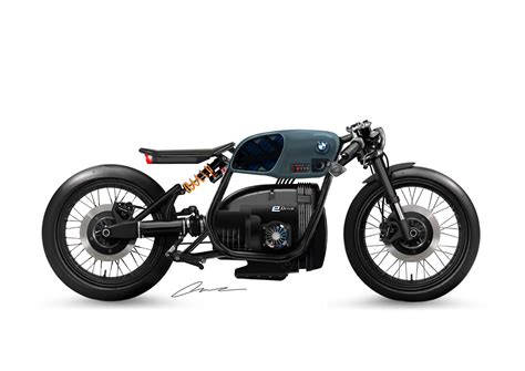 bmw er electric motorcycle form study  luuc muis evnerds