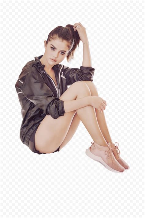 Selena Gomez Sitting Sexy Clothes Citypng