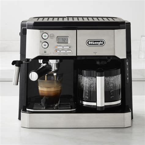 delonghi coffee combi coffee espresso maker williams sonoma