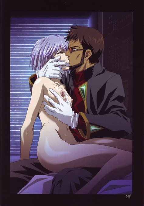 Ayanami Rei And Ikari Gendou Neon Genesis Evangelion
