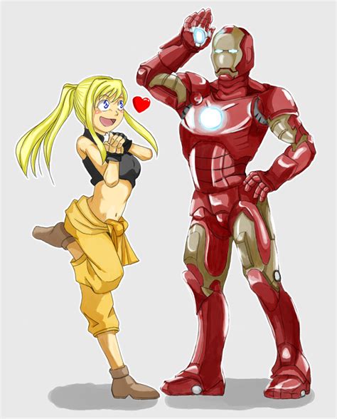 Winry And Tony Fullmetal Alchemist Know Your Meme