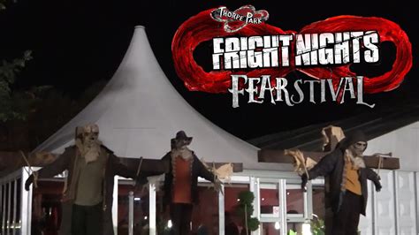 Thorpe Park Fright Nights 2020 Opening Day Vlog Thorpe Park Youtube