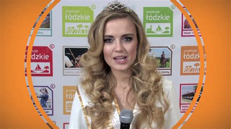Miss Polonia Katarzyna Włodarek 1 Dla Łódzkiego Youtube