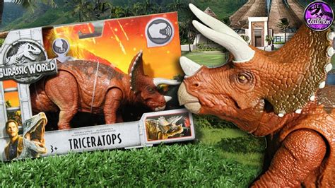 Triceratops Jurassic World Fallen Kingdom Mattel Toys Reviews