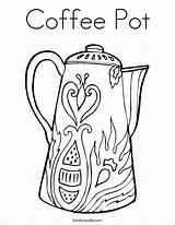 Coffee Coloring Pot Drink Let Built California Usa Twistynoodle Print Favorites Login Add Noodle sketch template