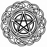 Wiccan Star Lycan Coloring Spirit Tat Pages Deviantart Pentacle Tattoo Celtic Tattoos Template Knots Pyrography Pentagram sketch template