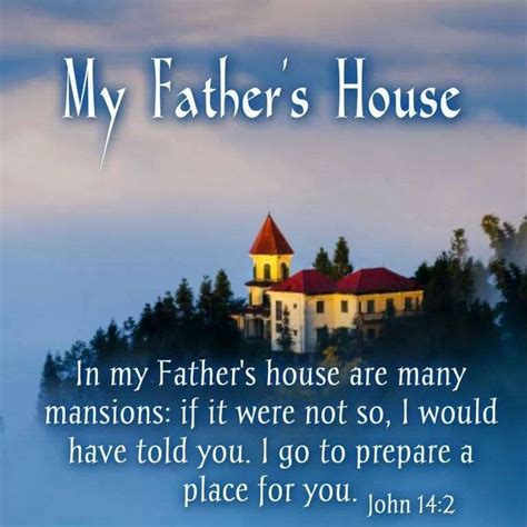 John 14 2 In My Father S House Are Man Mansions