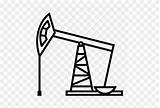 Pumpjack Pump Oilfield Crude Refinery Well sketch template