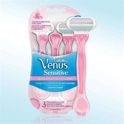 amazoncom gillette venus sensitive skin disposable womens razor