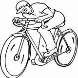 Ciclista Disegno Bicicletta Biciclette sketch template