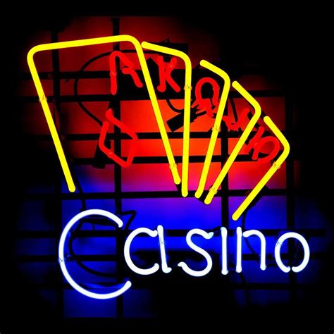 casino poker neon sign diy neon signs