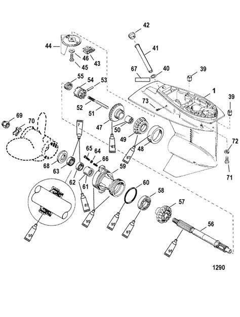 engine diagram mercury marine mercury outboard engine diagram pins motor engine motorcycle